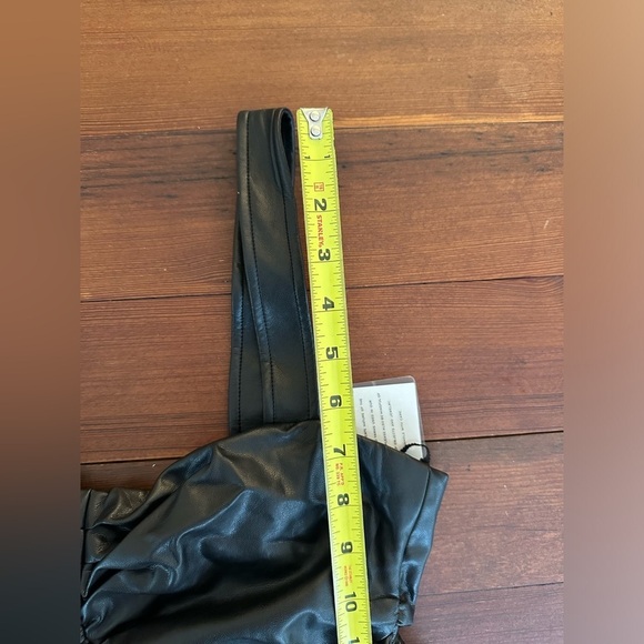 A.L.C Leather Top Lauryn II Top - Picture 8 of 11